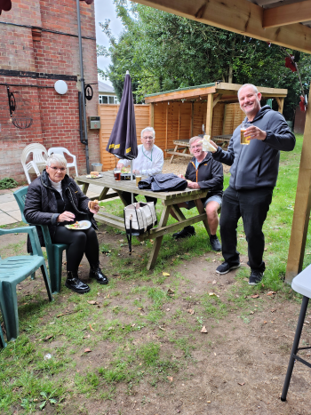 Picture of the ARAC Annual BBQ with great food and company